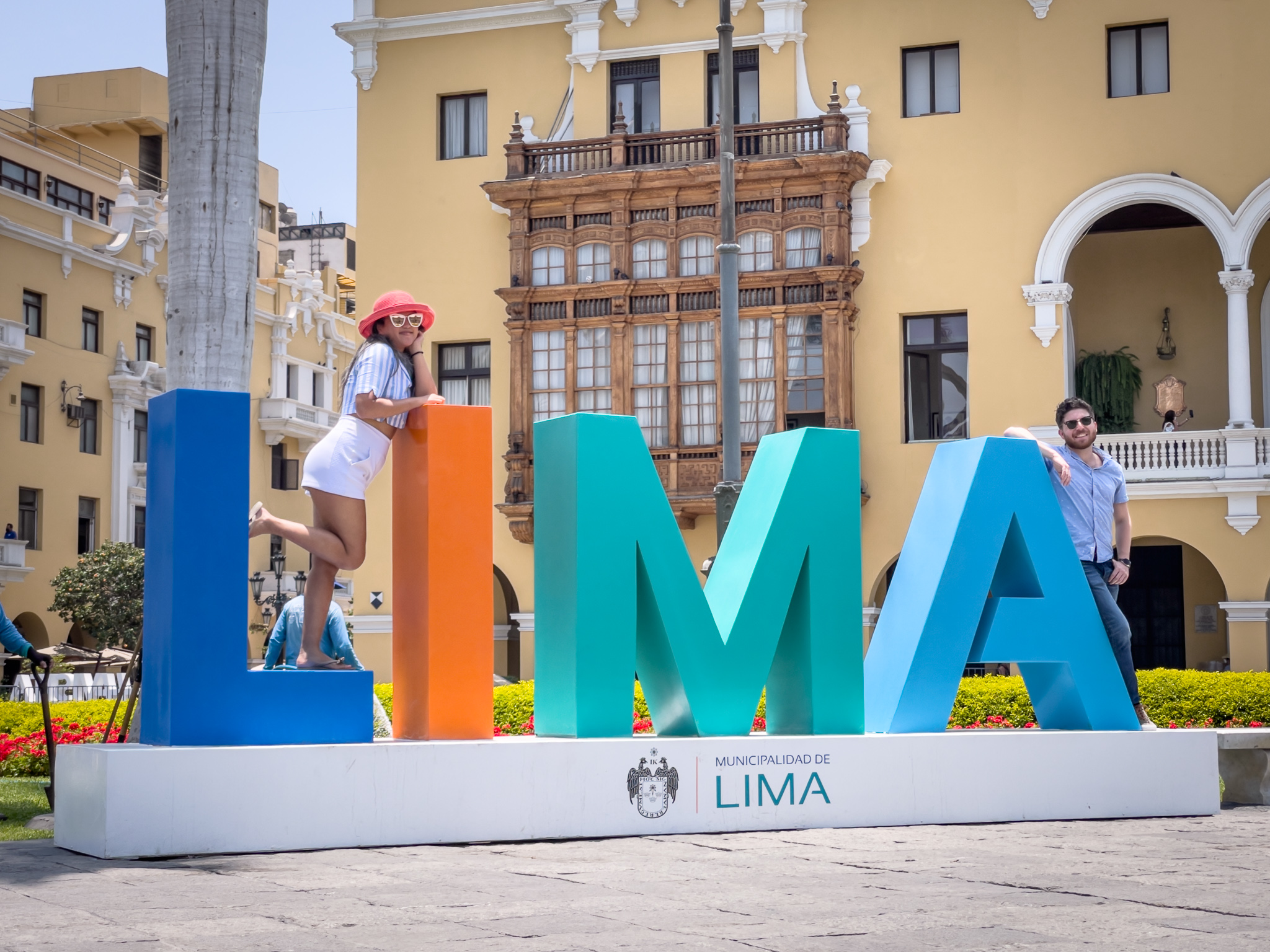 Lima Peru Sign Javier Ignacio Espinosa Haussmann