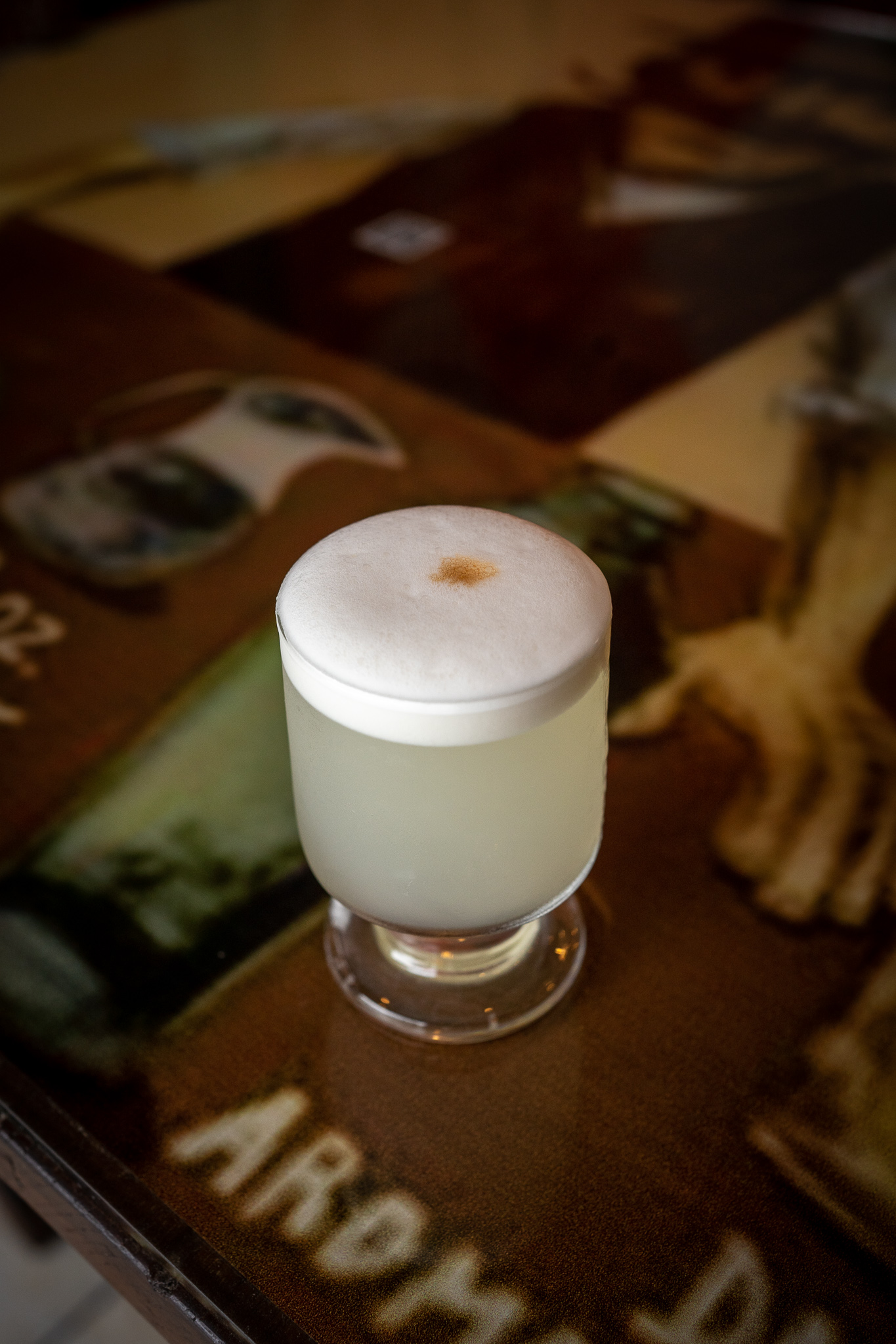 Pisco Sour from Gran Hotel Bolivar Lima Peru