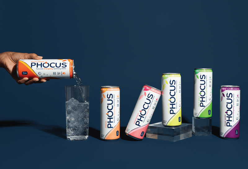 phocus caffeine sparking water variety pack