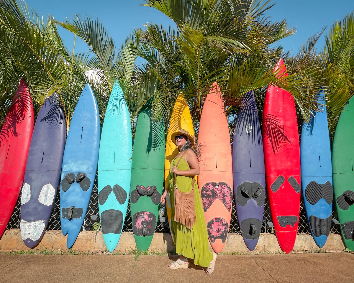 Maui Instagram Spots Aloha Surf Hostel Nap Loungewear Dress Sak Wallaroo