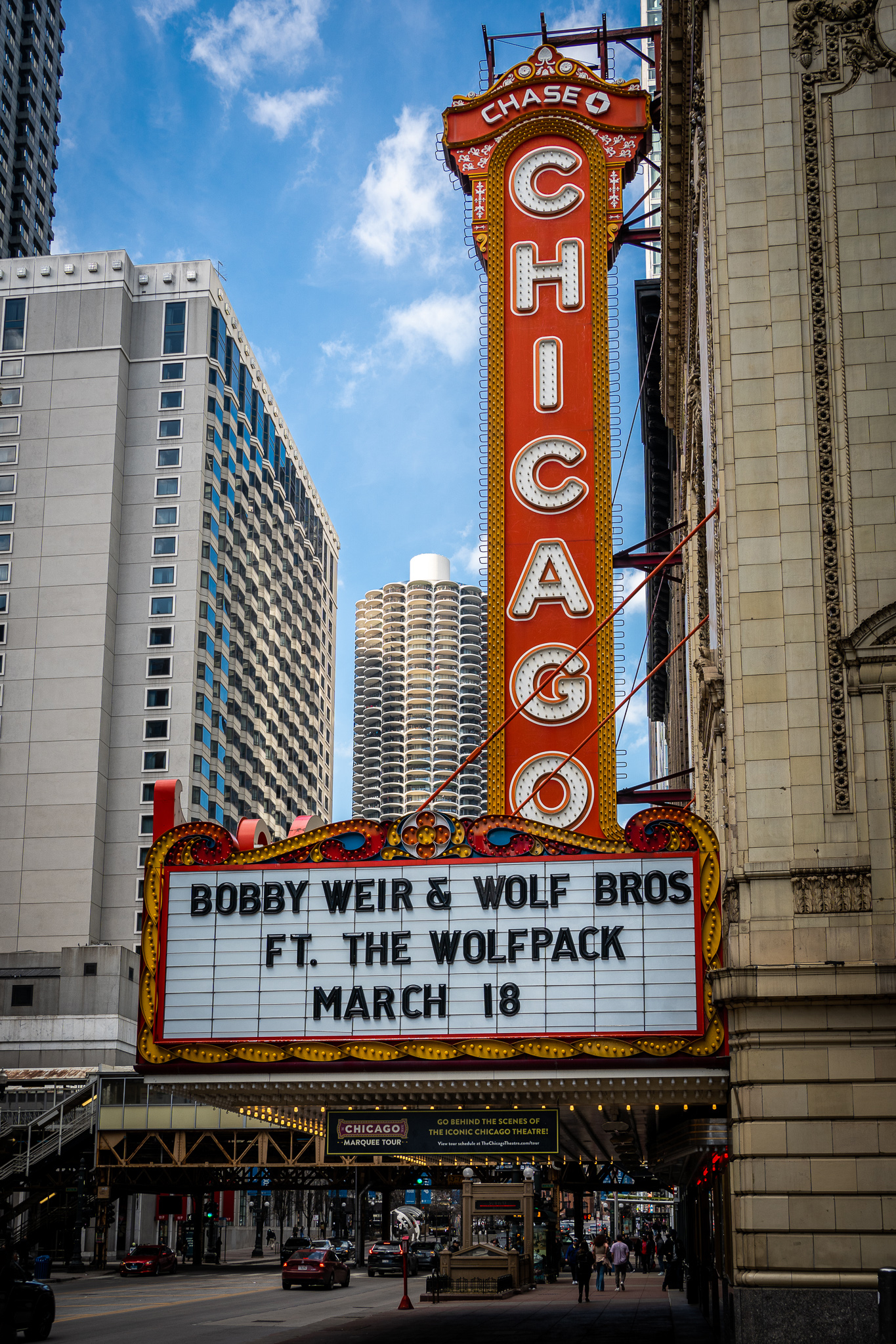 Famous Chicago Theater Sign