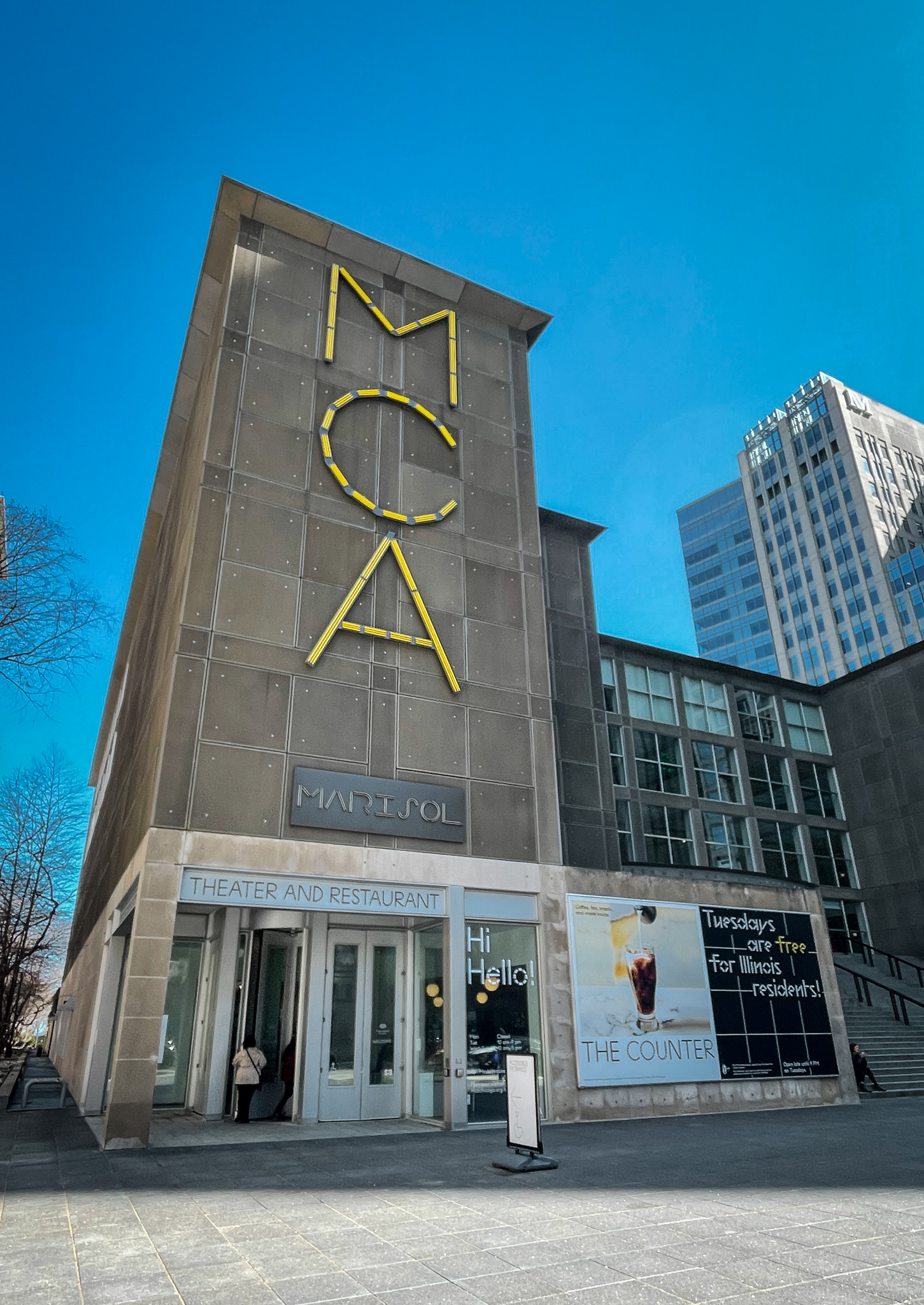 Museum of Contemporary Art MCA in Chicago Illinois