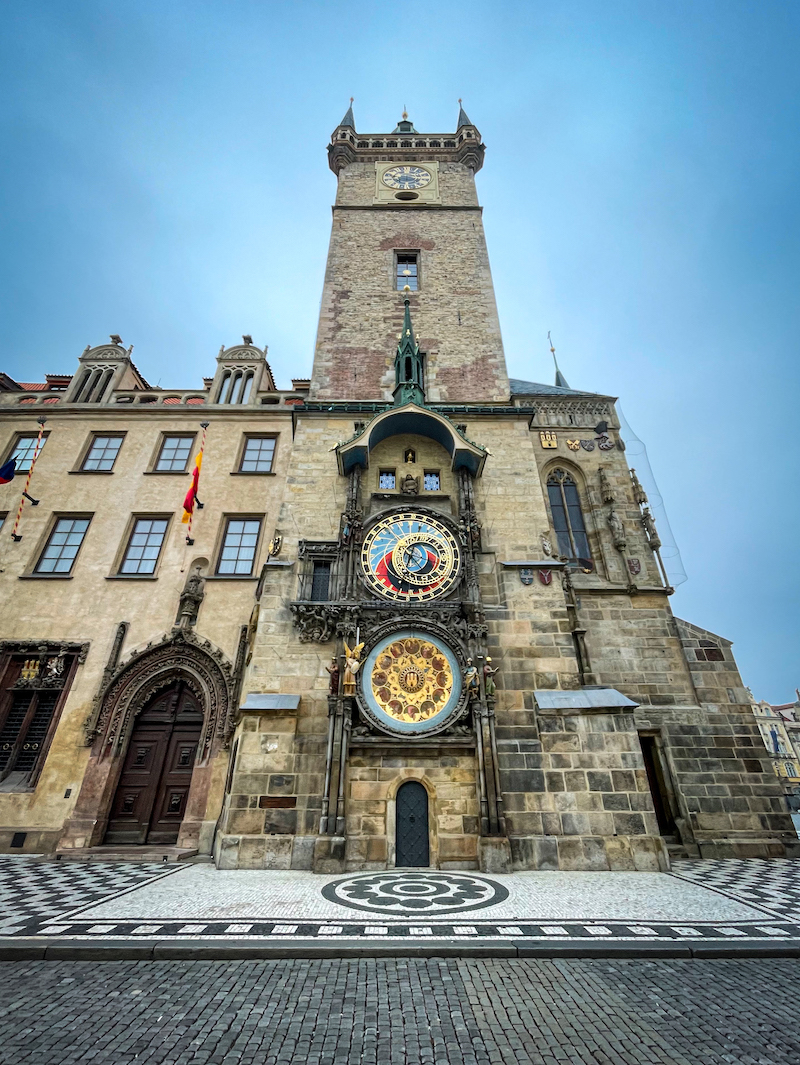 Prague Astronomical Clock Tower Old Town Square