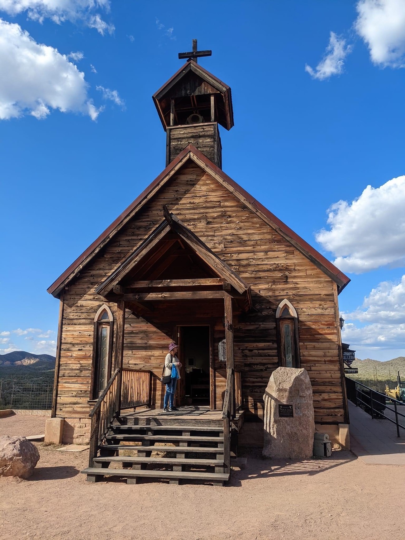 Chapel at the Goldfield Ghost Town
