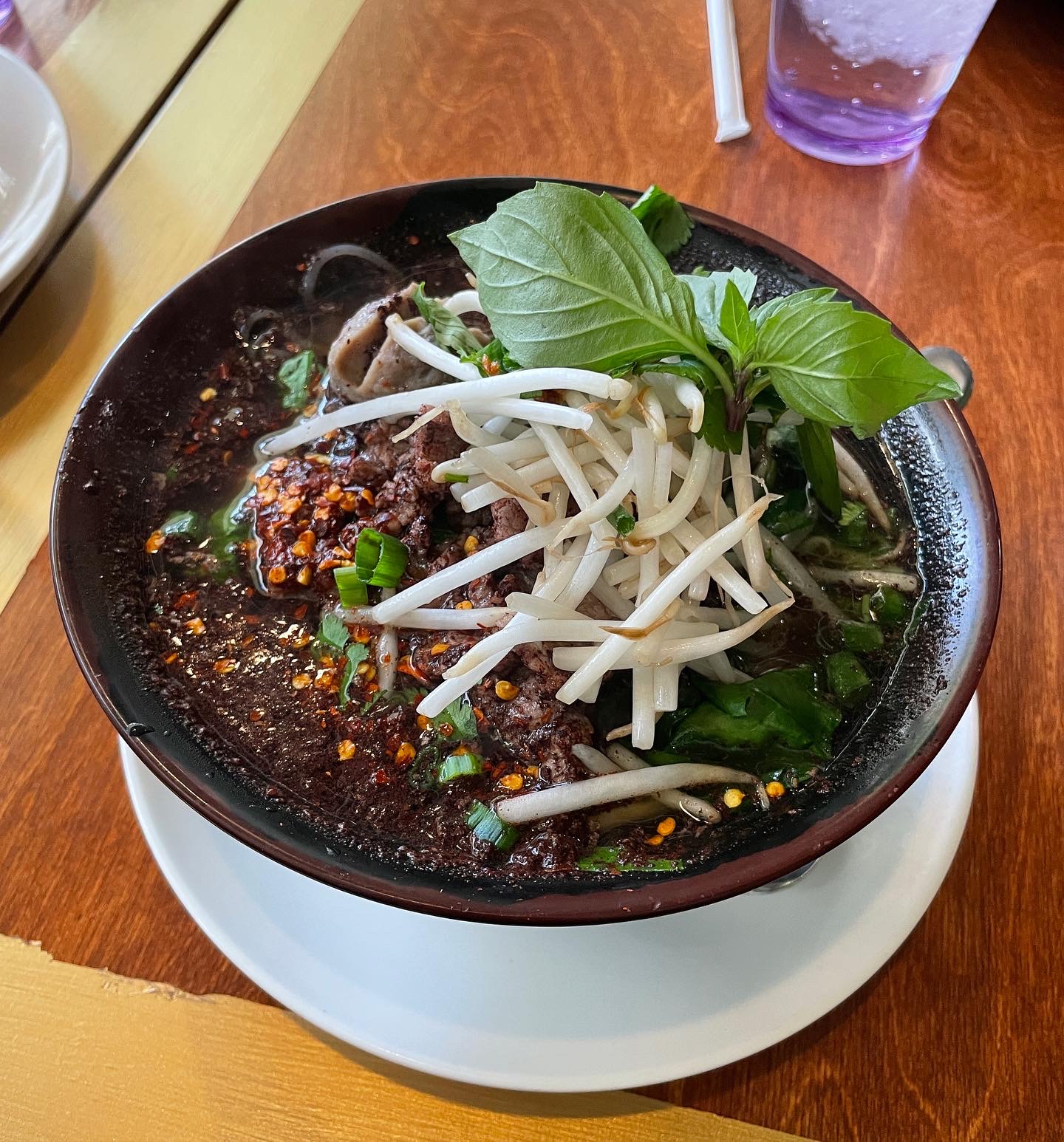 boat noodle soup from Zen Thai in Downtown Phoenix