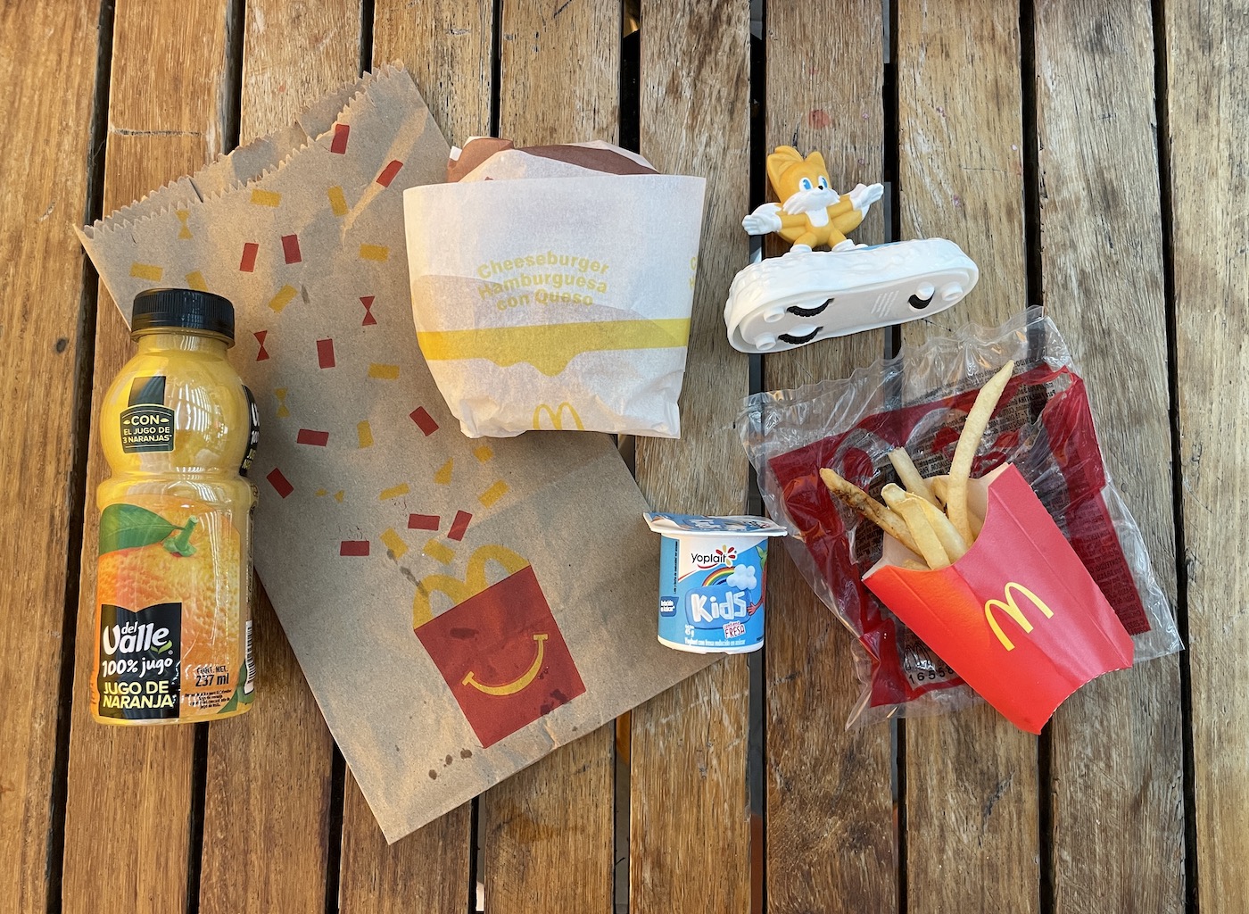 McDonalds Happy Meal from Mexico City