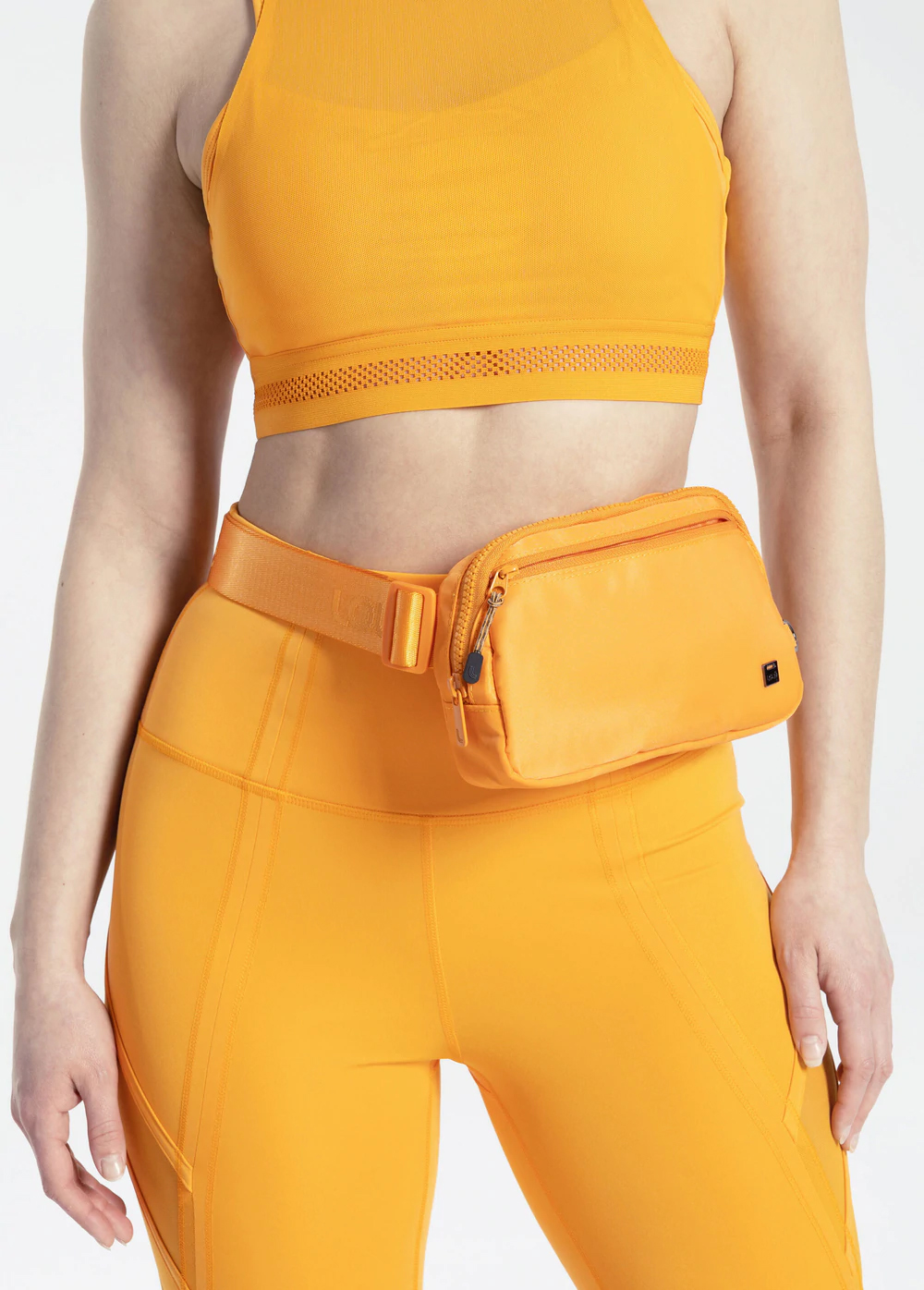 lole Jamie Belt Bag in Papaya Yellow