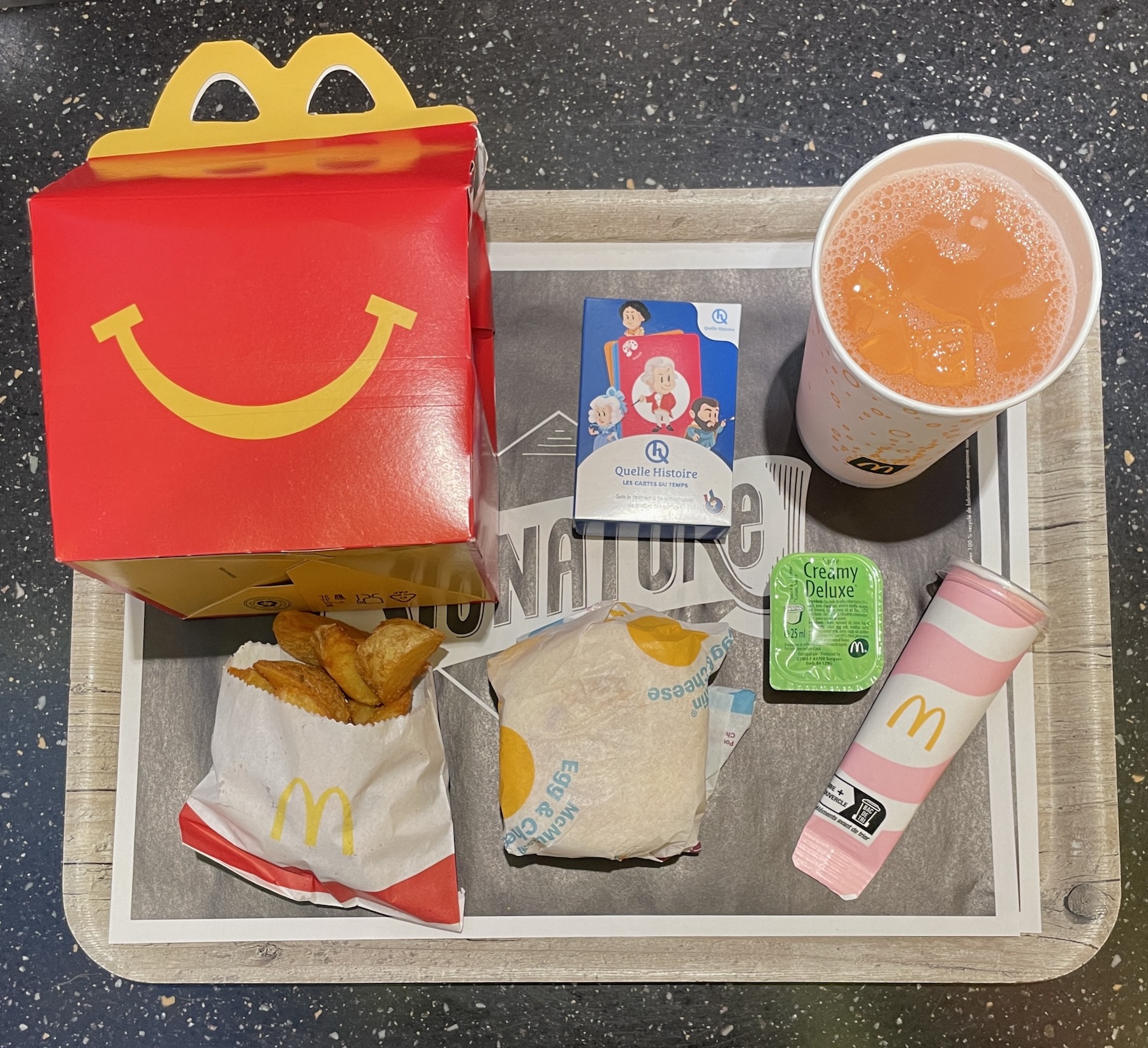McDonalds Happy Meal Paris France