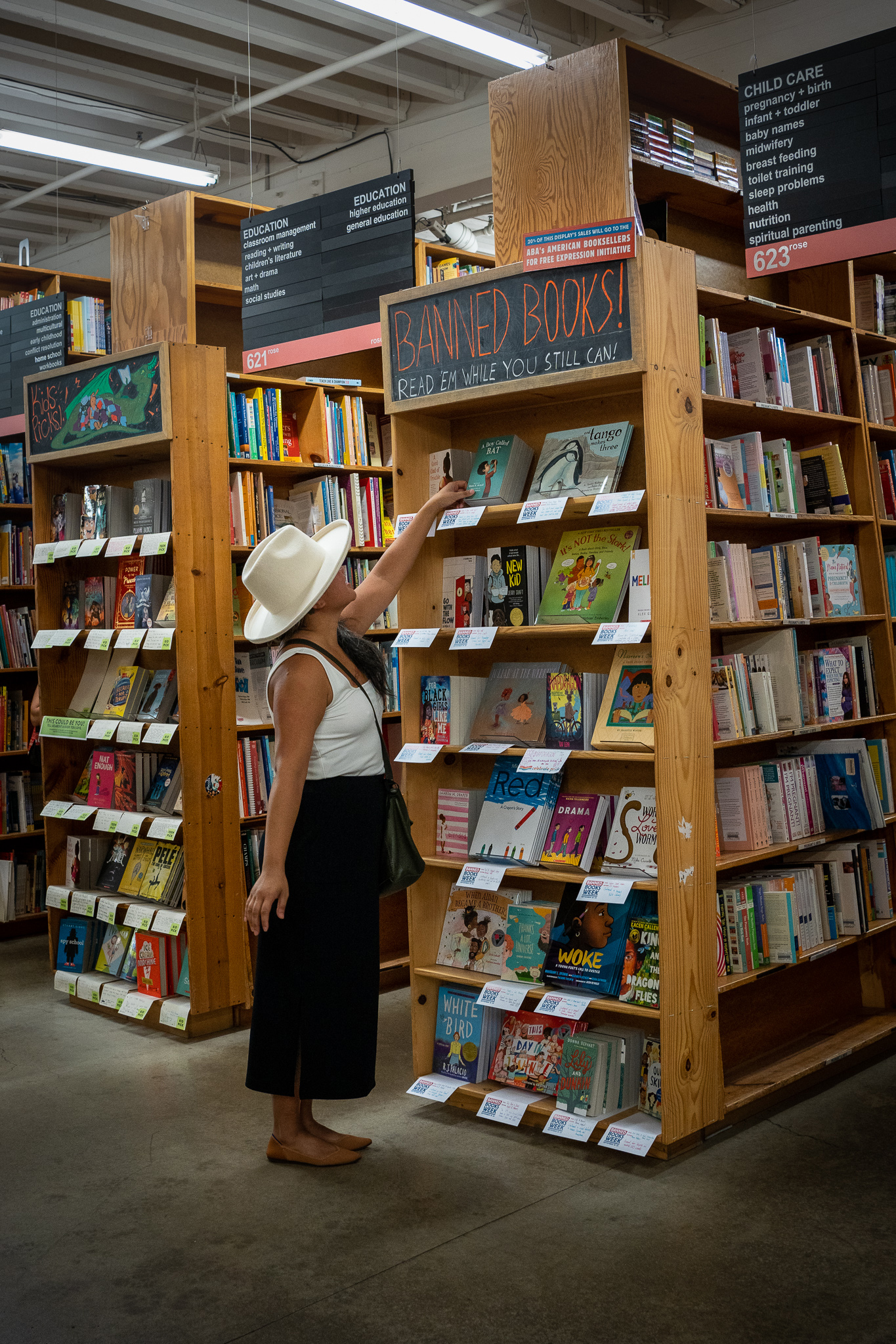 Powells Bookstore Banned Books Schimiggy
