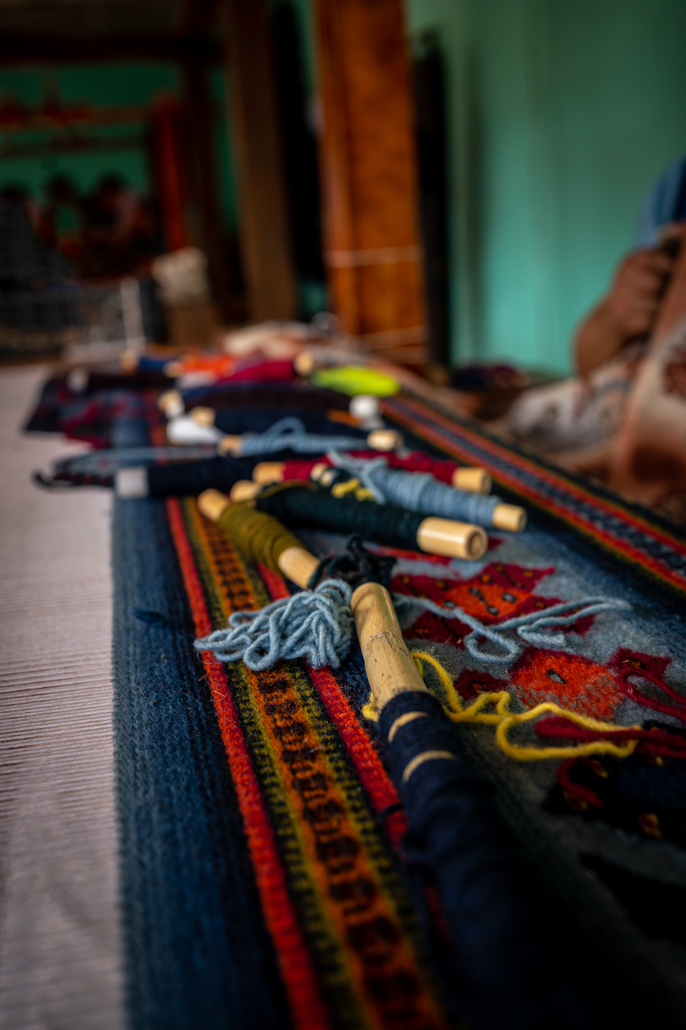 textile workshop oaxaca mexico