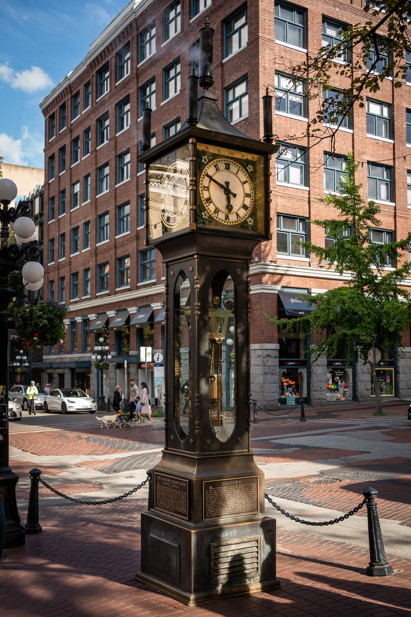 Gastown Steam Clock Vancouver BC Canada