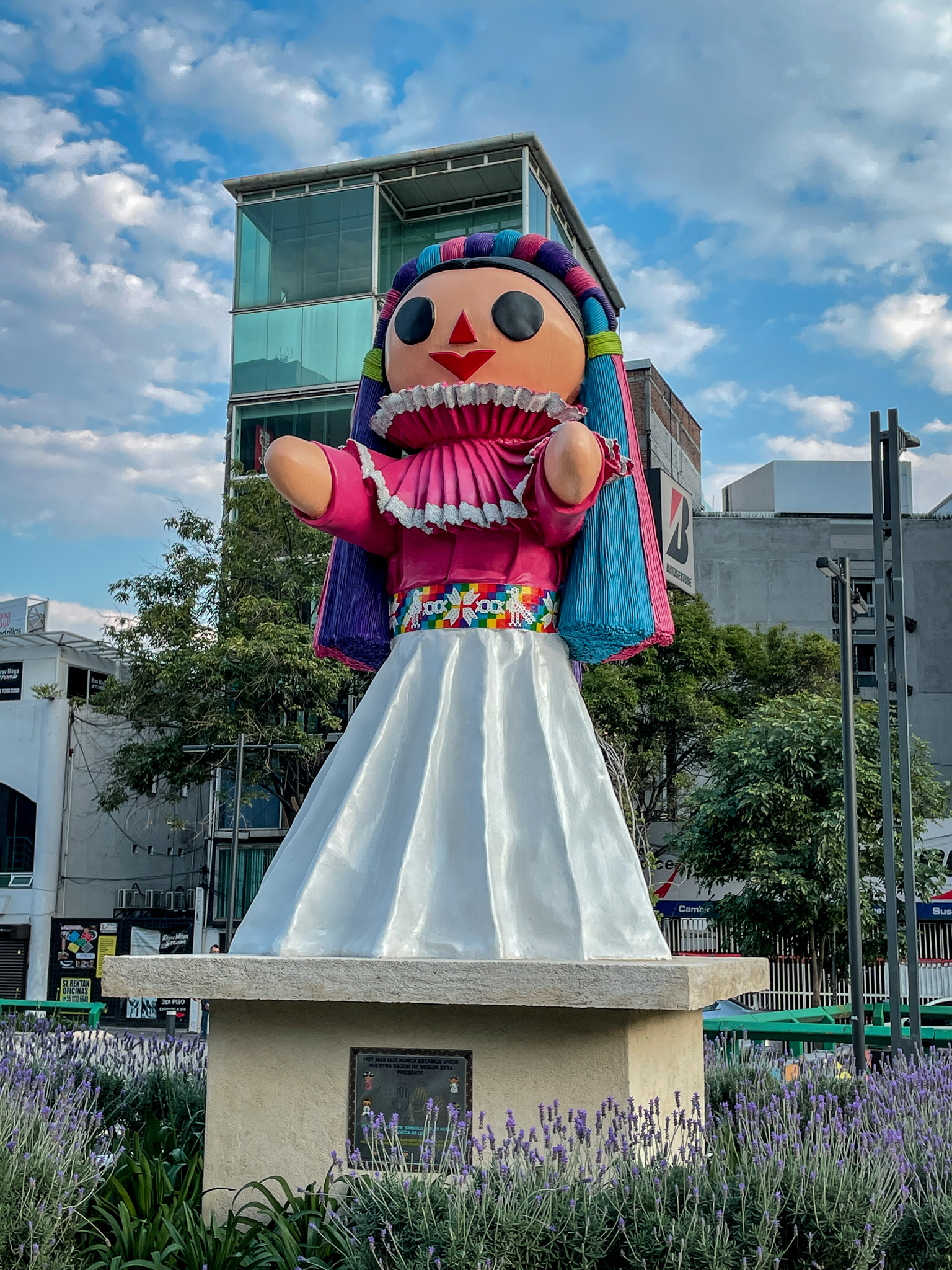 Muneca Doll Statue Mexico City CDMX