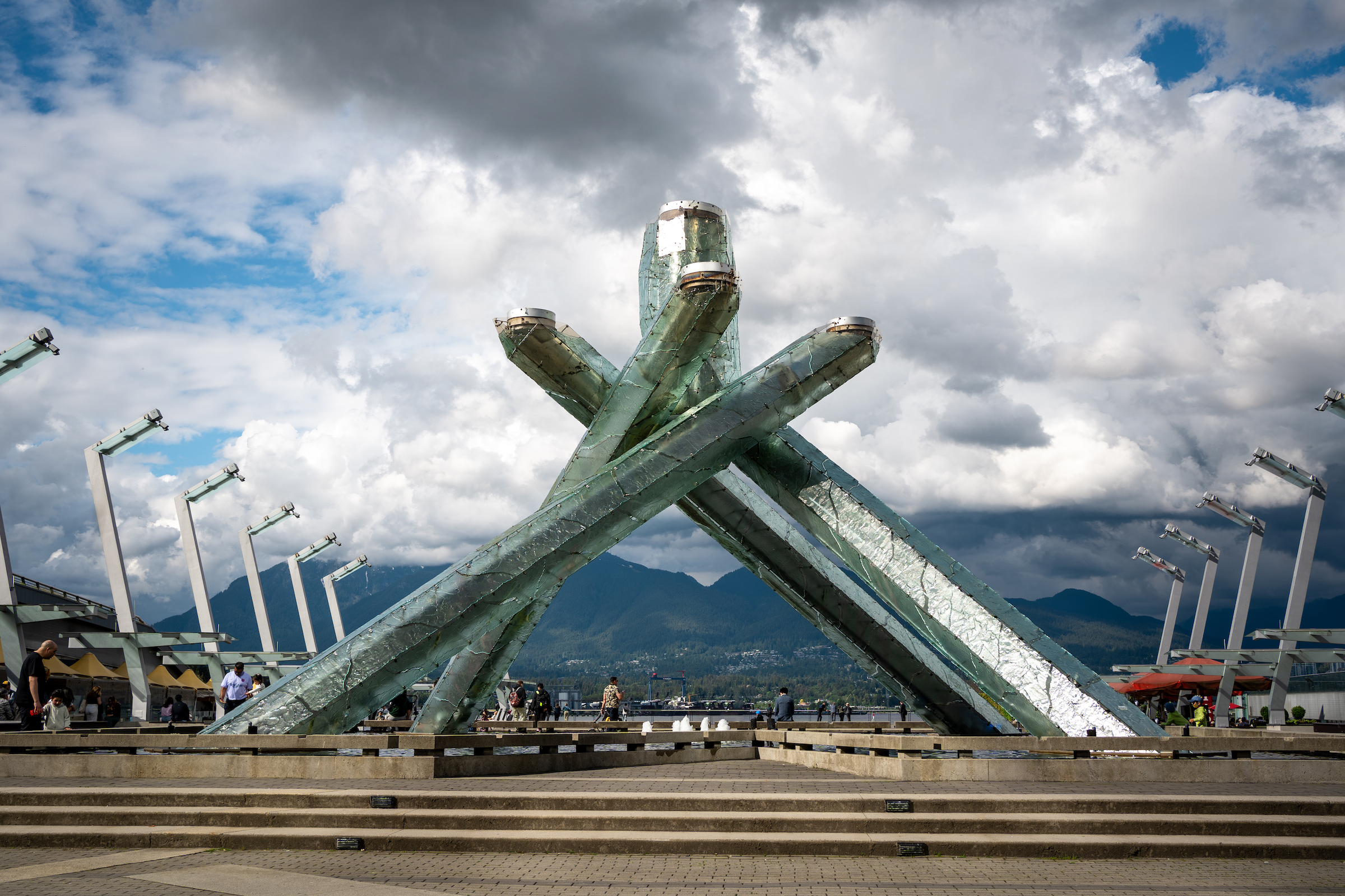 Olympic Cauldron Vancouver BC Canada