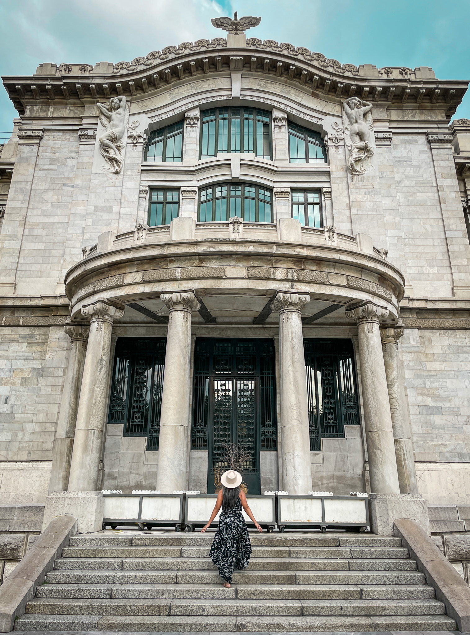 Palacio de Bellas Artes Mexico City CDMX Schimiggy side entrance