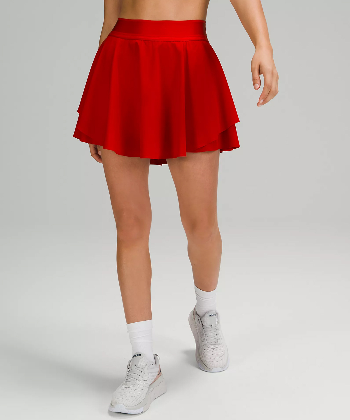 lululemon Court Rival High-Rise Skirt Long dark red