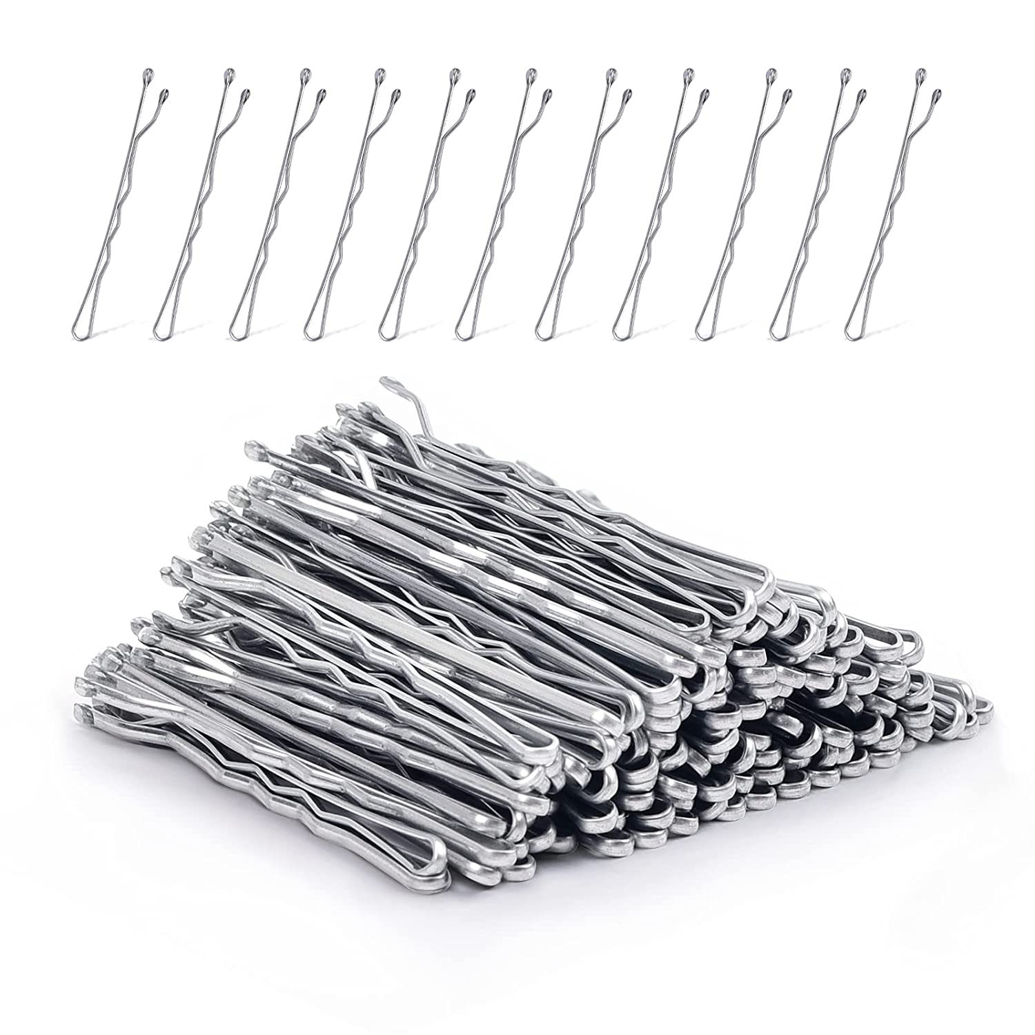 silver bobby pins for gray hair