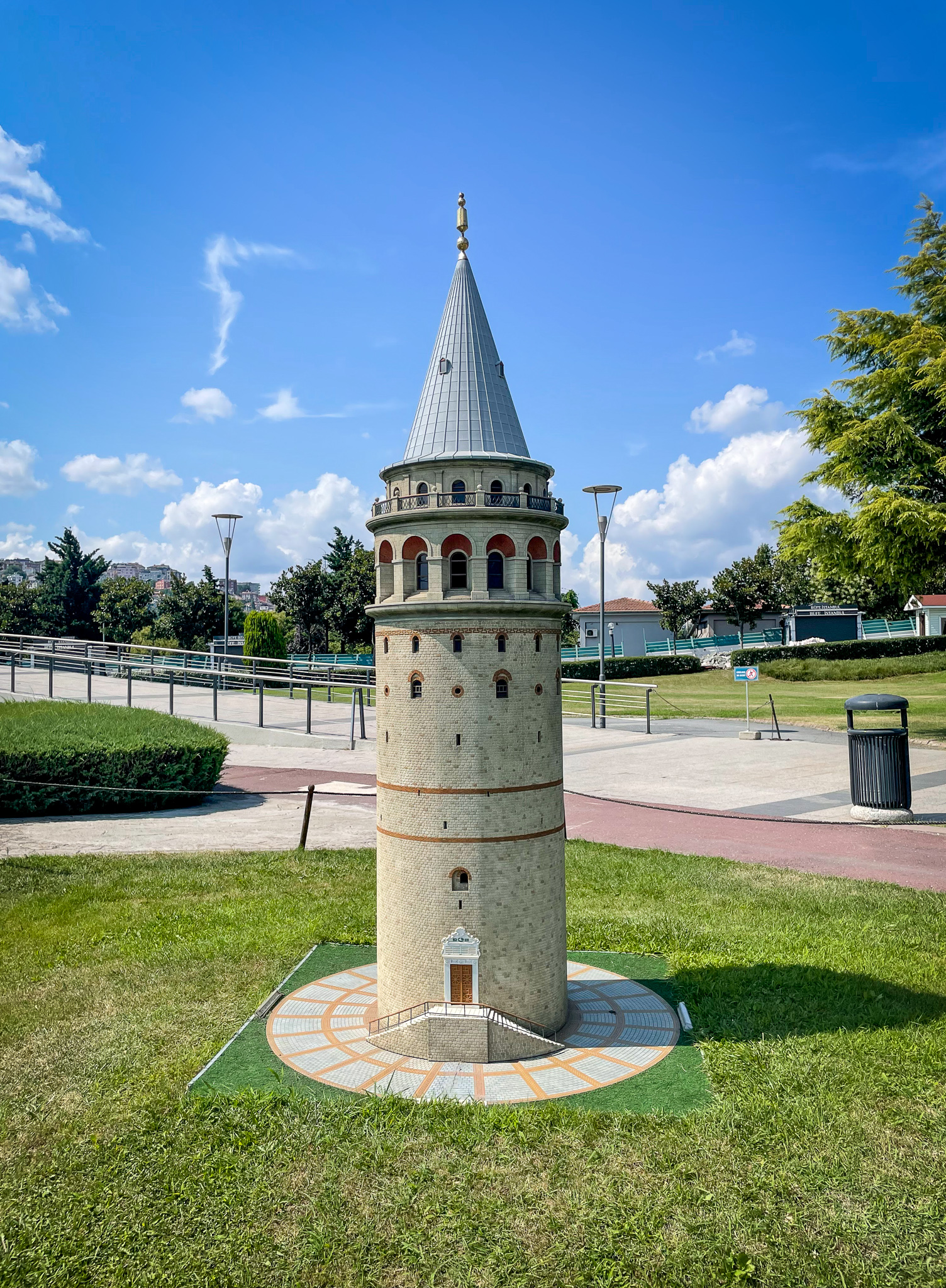 Miniaturk Theme Park Galata Tower Replica