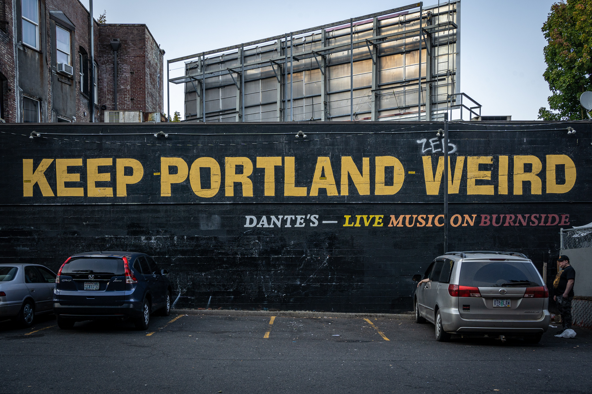 Keep Portland Weird Sign Oregon