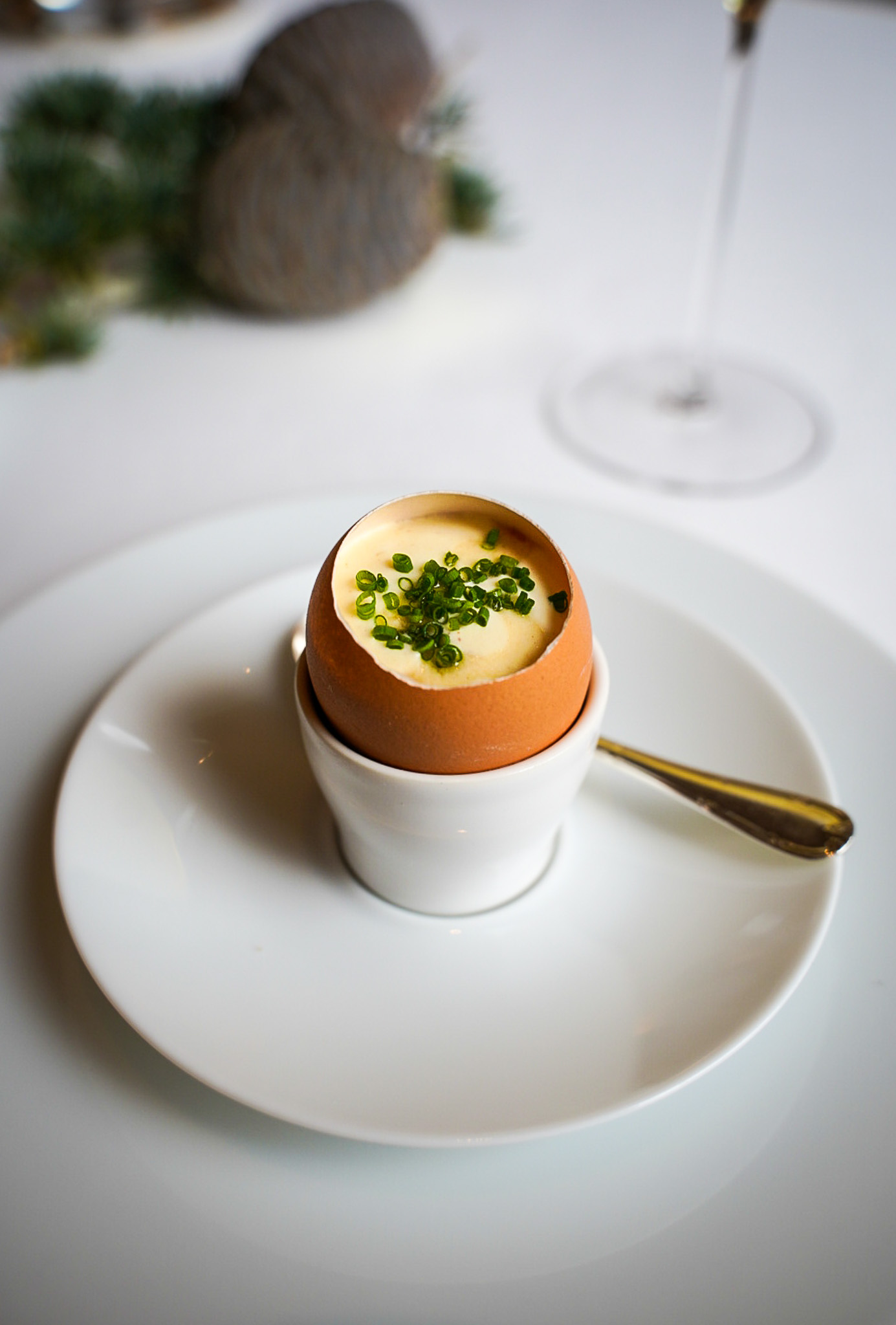 Chaud-Froid d’Oeuf hot cold egg Arpege Paris France