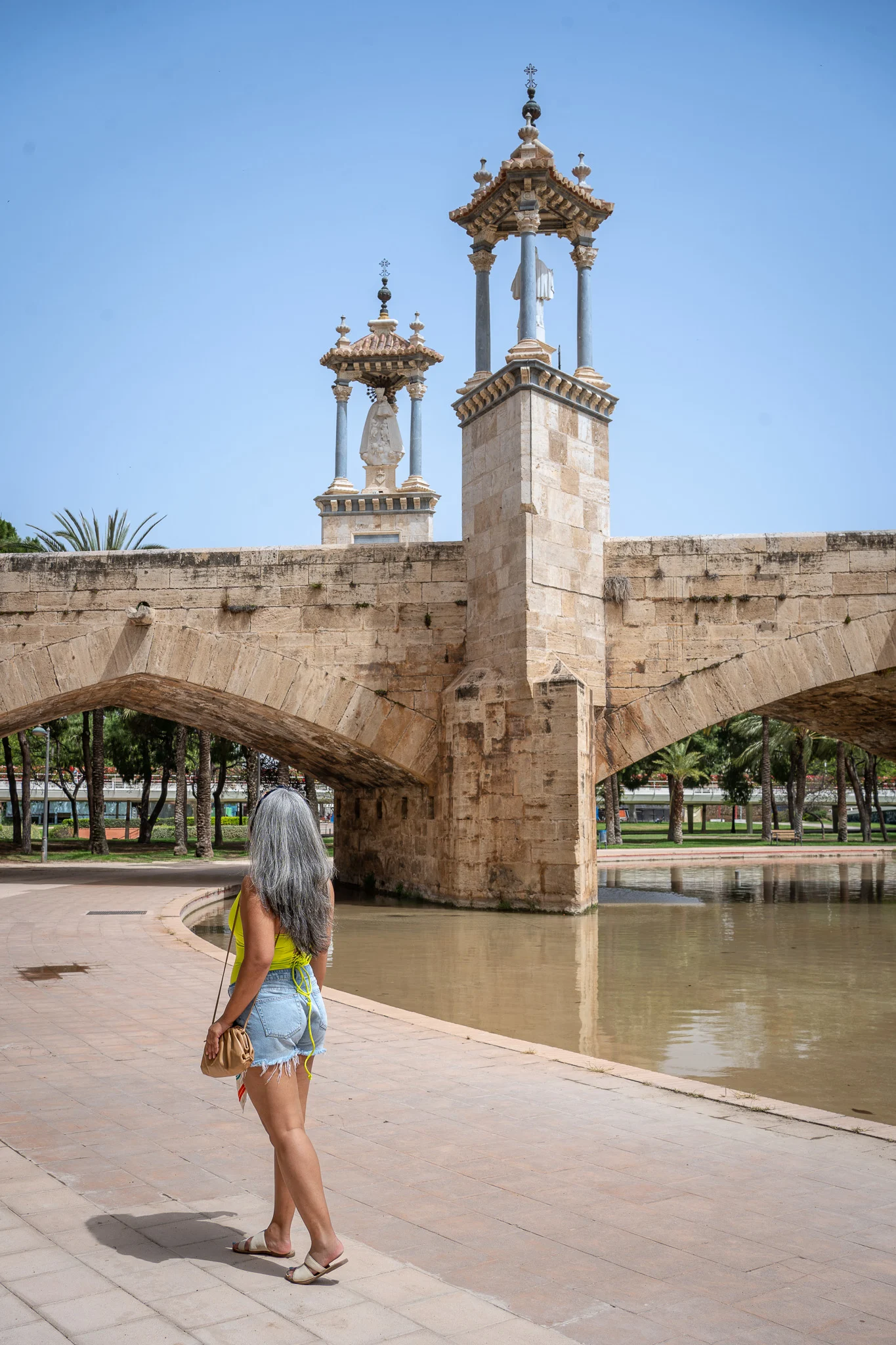 bridge Puente del Real Valencia Spain