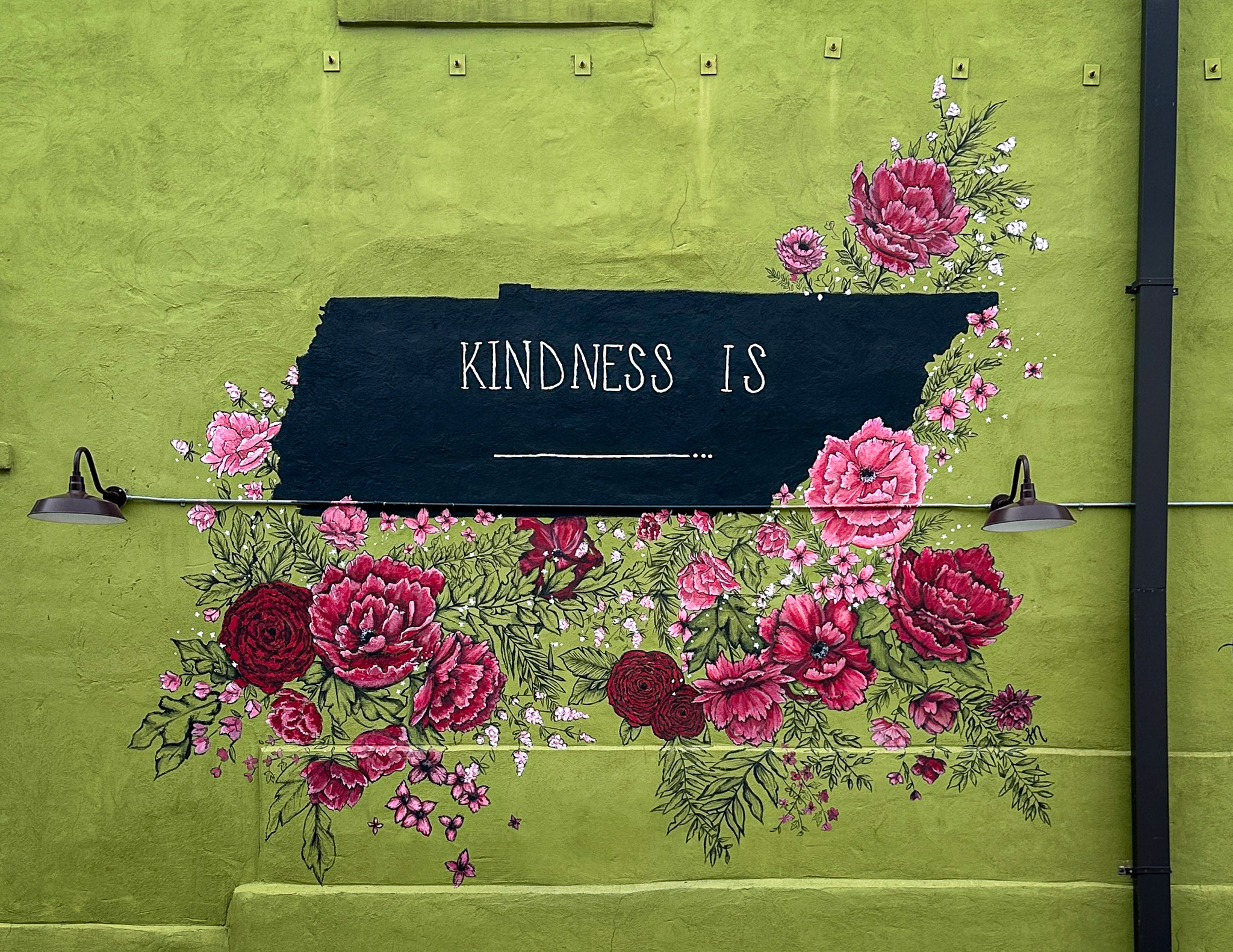 Kindness Is nashville mural