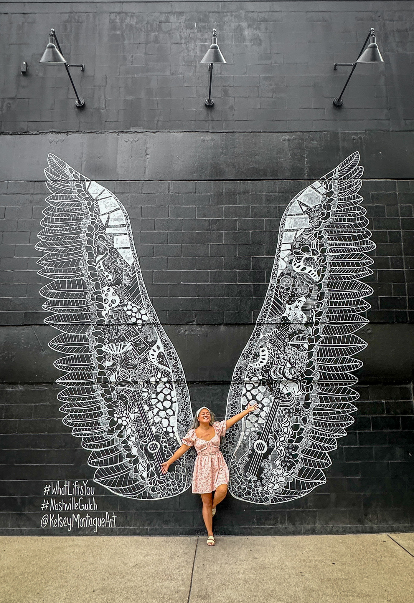 What Lifts You Wings Mural Nashville TN