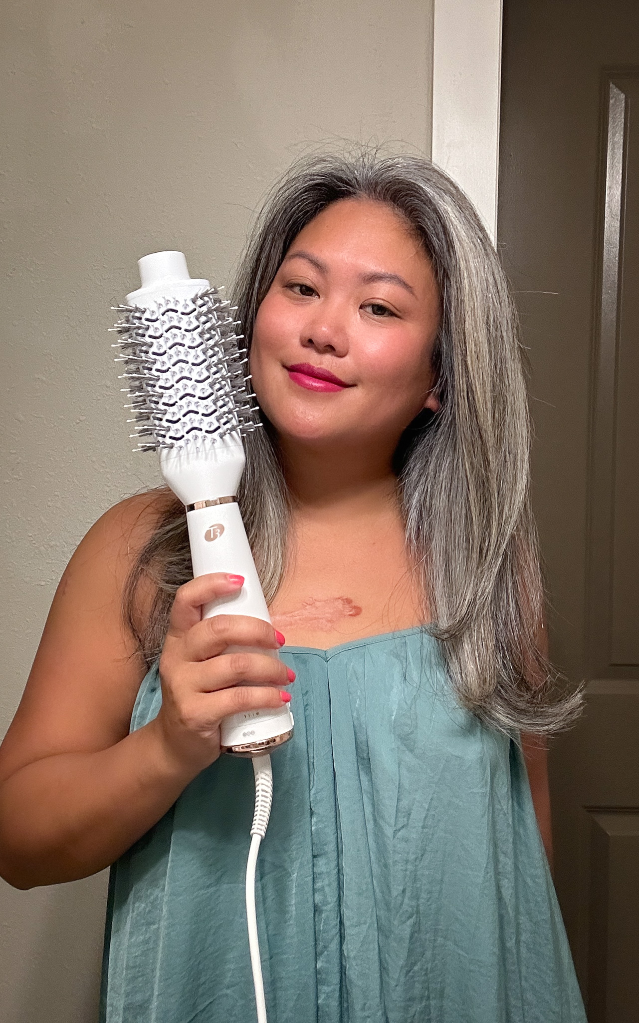 t3 micro hair tools airebrush review gray hair style