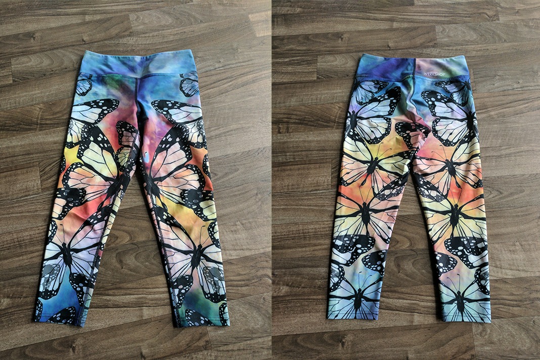 Butterflies - Eagle Rock WERKSHOP® Full Length Performance Leggings