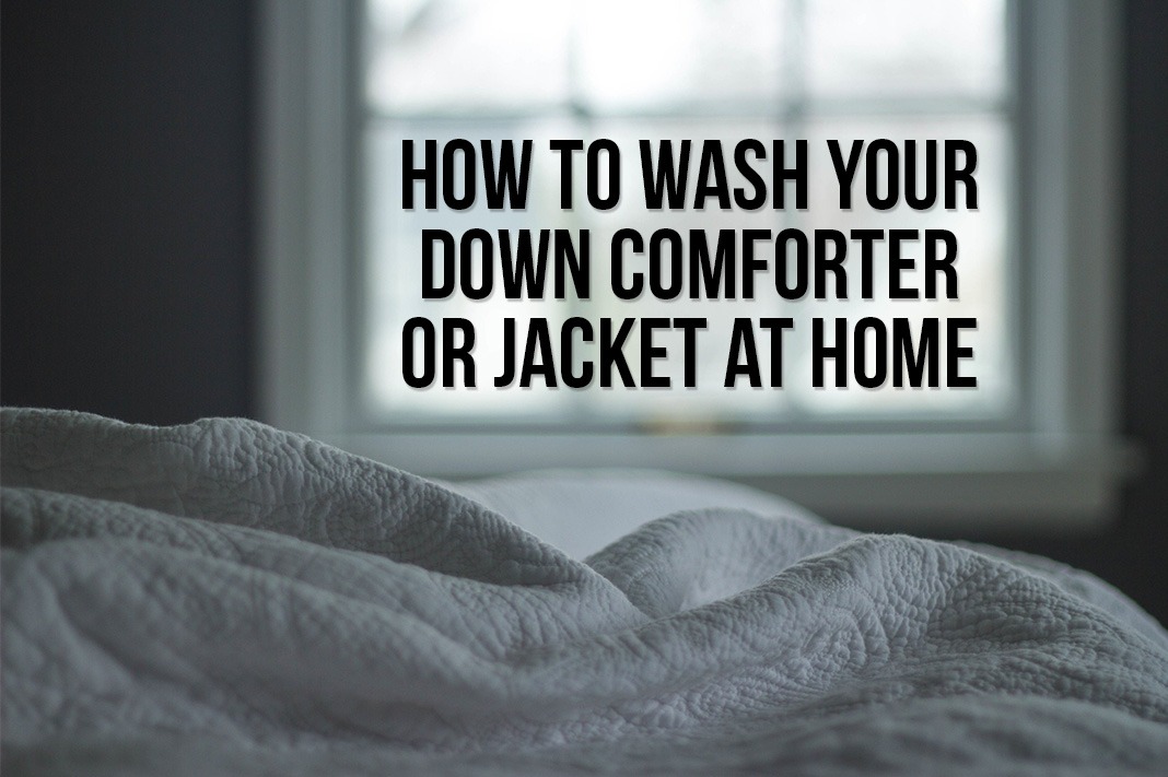 How to wash down jackets?