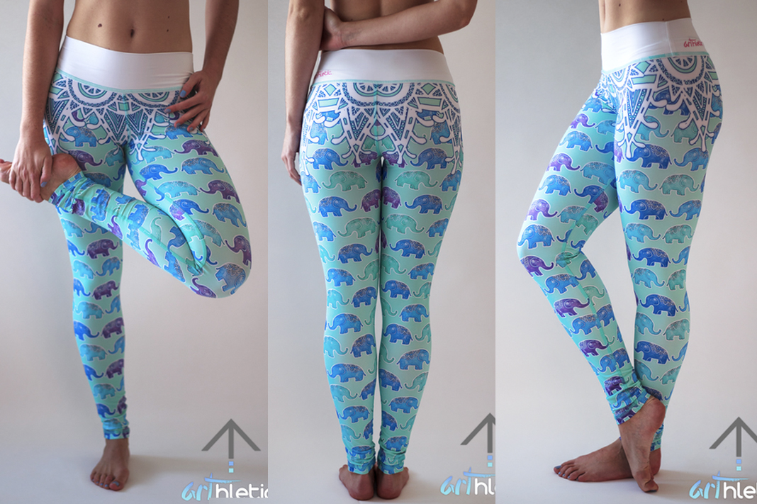Teeki Love the Elephant Hot Pant Yoga Leggings (XS) : : Clothing,  Shoes & Accessories