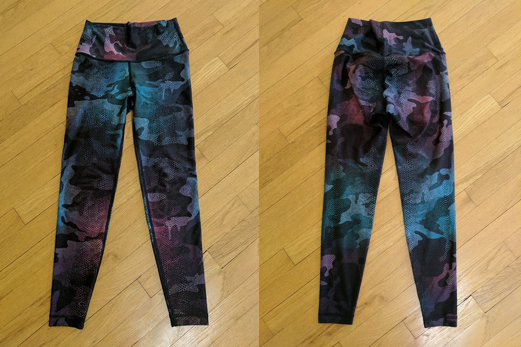 Wear It To Heart WITH Review: Camo Chameleon High Waist Leggings