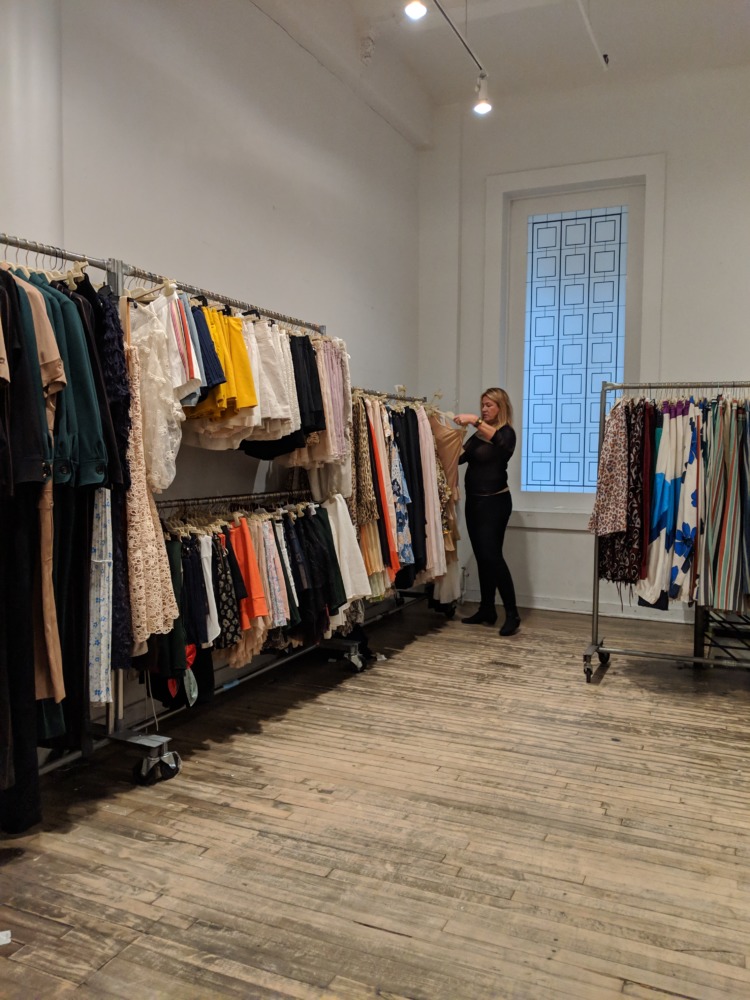 Chloe Sample Sale Photos Fall 2018