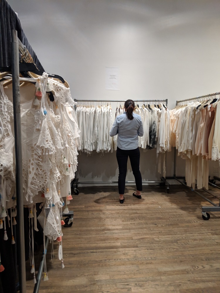 Chloe Sample Sale Photos Fall 2018