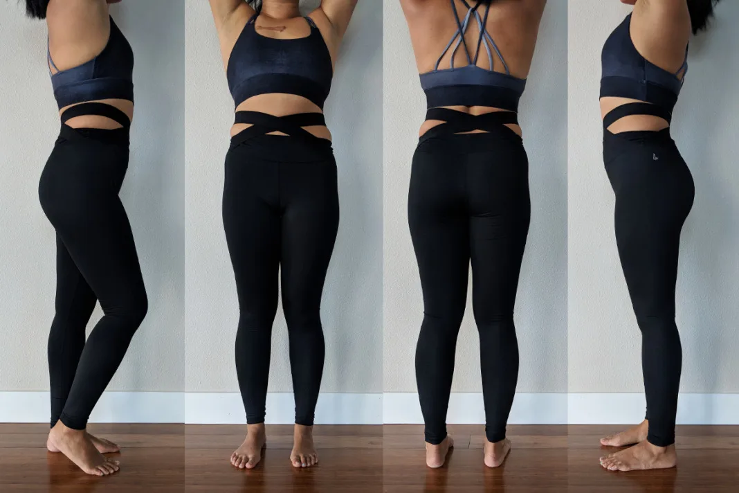 Fabletics Review: High-Waisted Statement PowerHold® Legging - Schimiggy ...