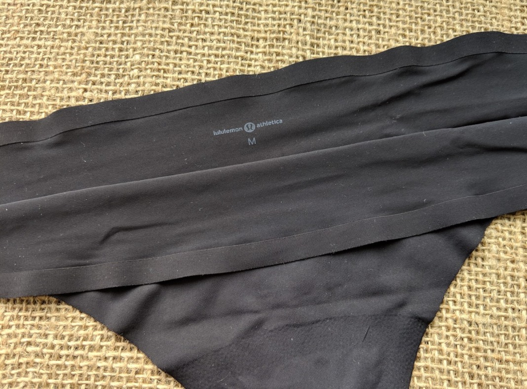 lululemon smooth seamless thong review