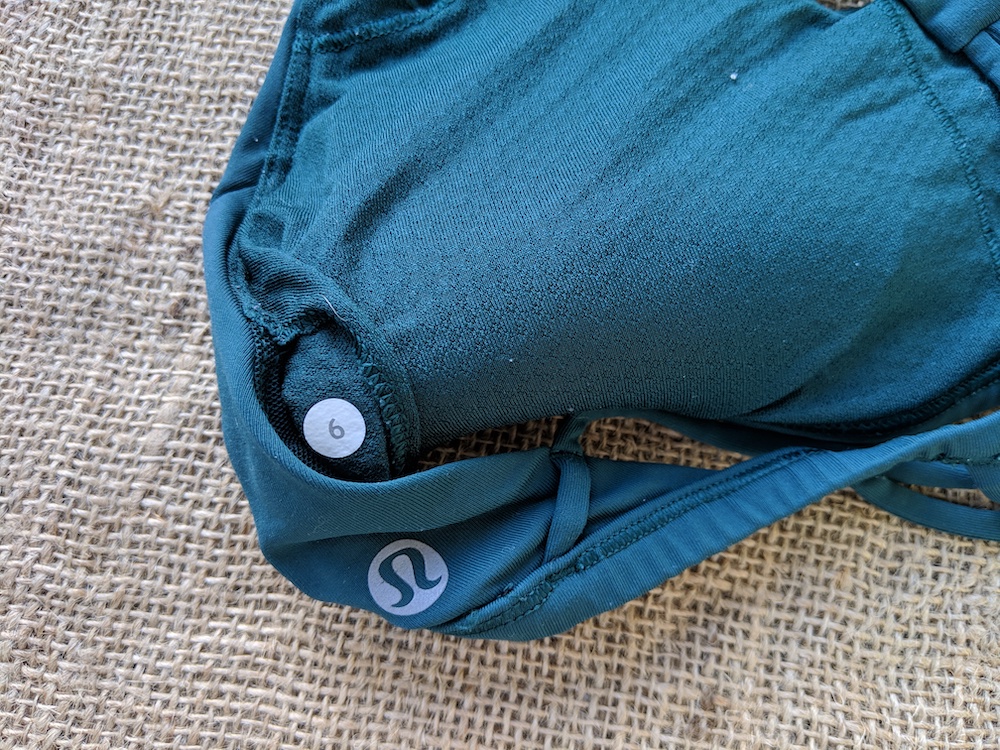 lululemon size dot