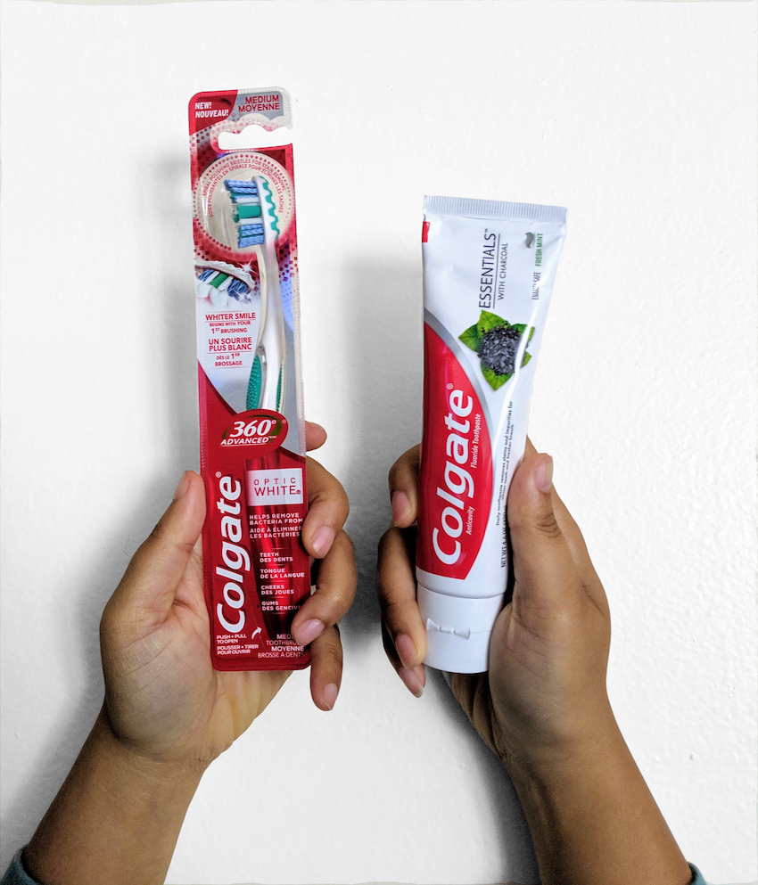 does colgate charcoal work