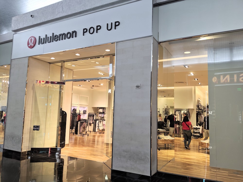 lululemon pop up baybrook