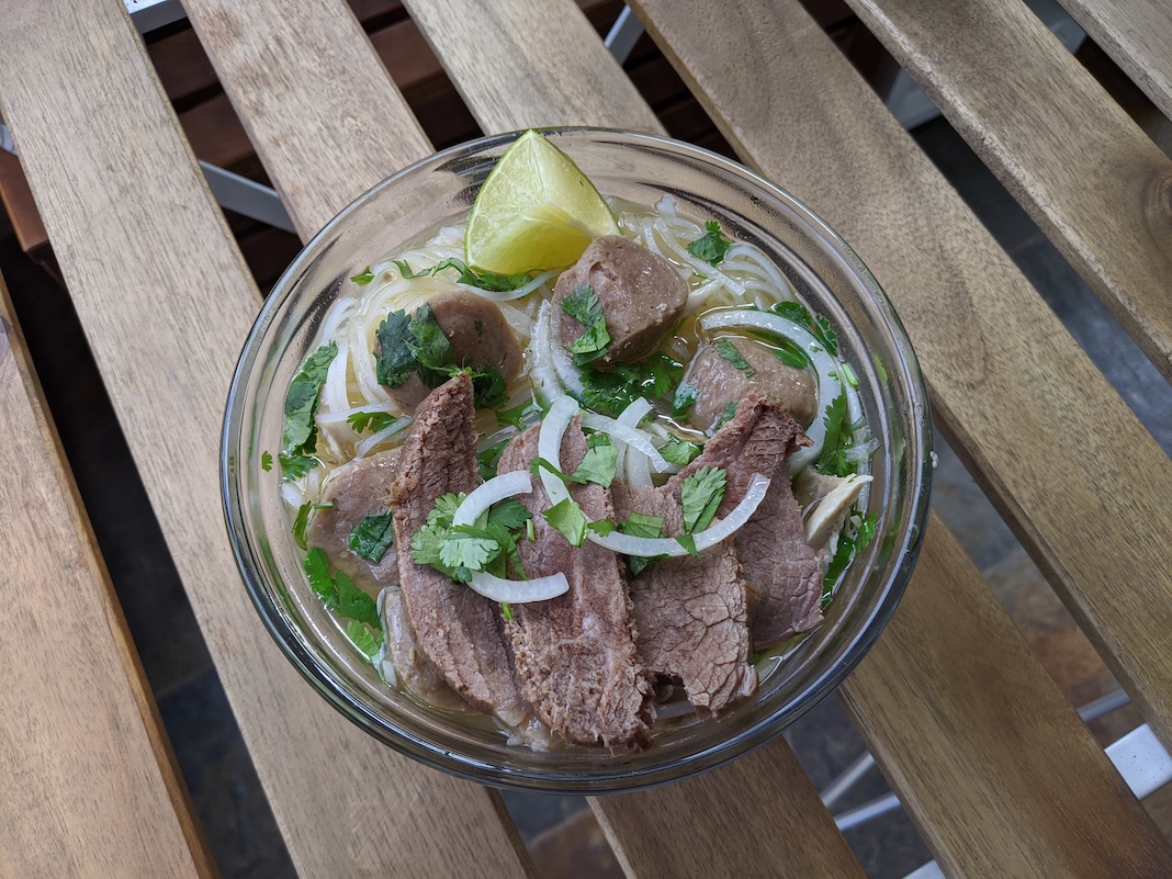 Beef Pho (Phở Bò) Recipe with Oxtail, Brisket and Meatballs