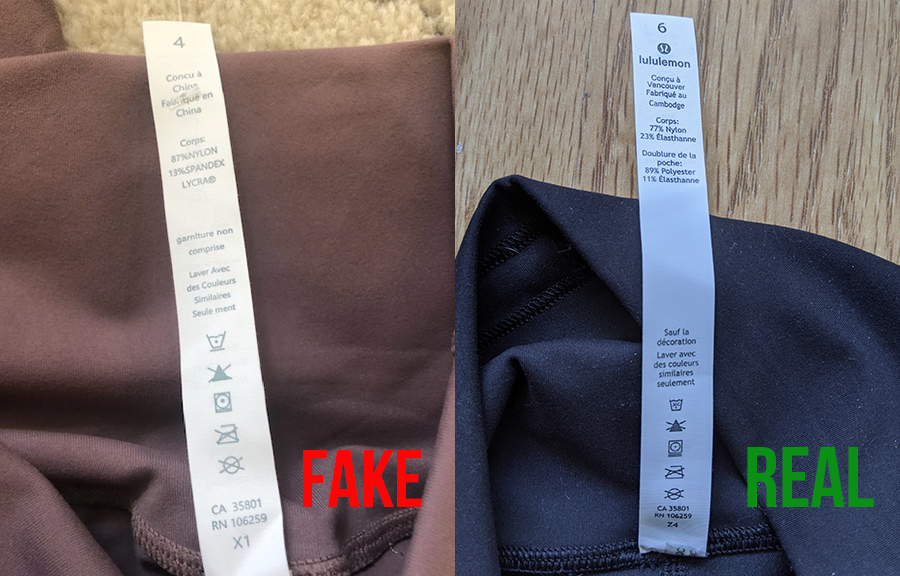 fake lululemon leggings