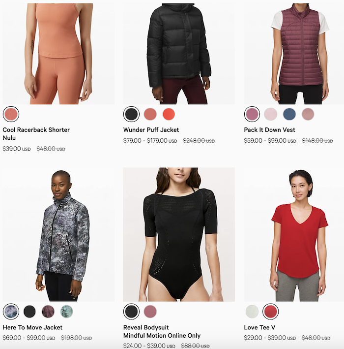 Don't Miss These Deals From Lululemon's Warehouse Sale