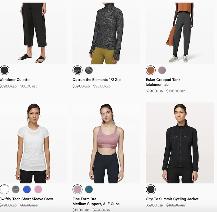 Lululemon Online Sales 2020  International Society of Precision