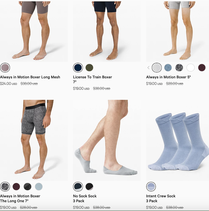 Men's Underwear & Socks, Clearance