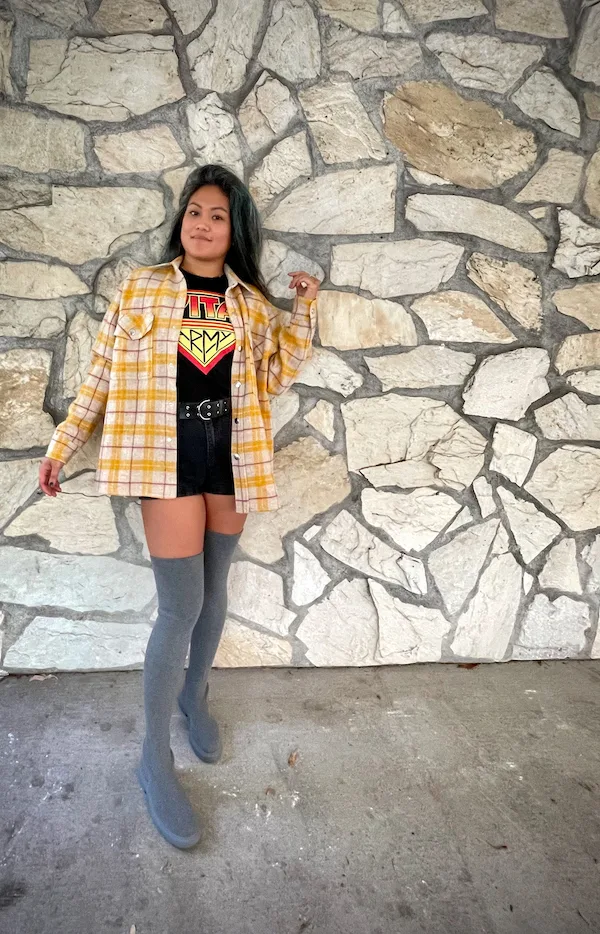How to style boots for fall 2020  knee high & thigh high boots