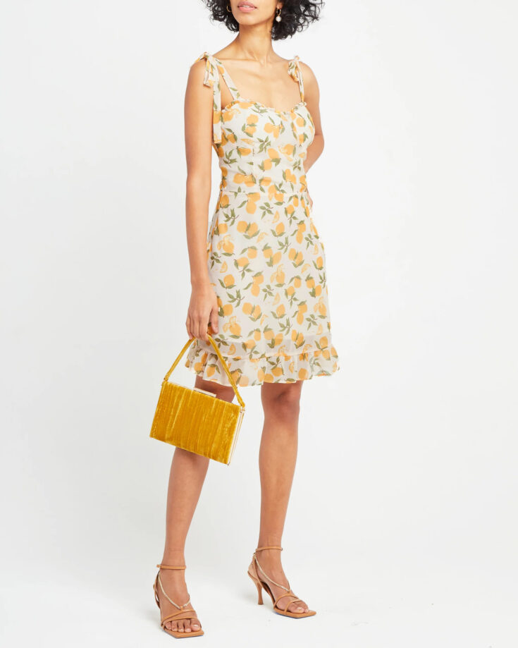 Lemon Print Dress Styles - Schimiggy Reviews