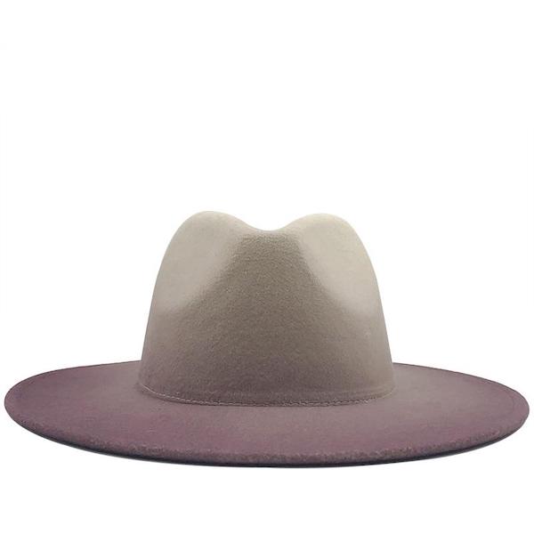 souk + sepia wide brim felt luderitz hat